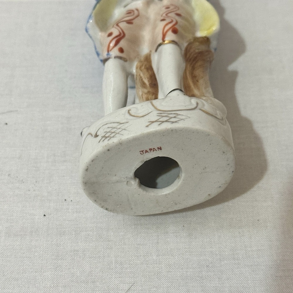 Vintage 1970's Occupied Colonial Man 10" Made In Japan Hand Painted Figurine - Picture 7 of 8